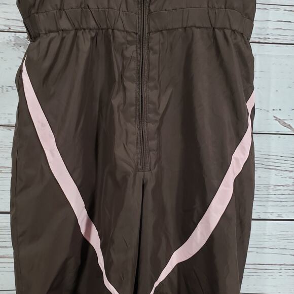 Zero Exposure Girls Brown Snow Ski Bib Overall Pants Size L 6X - Picture 3 of 16
